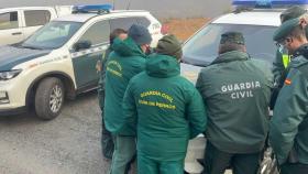 Guardia Civil en la búsqueda en Figueruela de Arriba