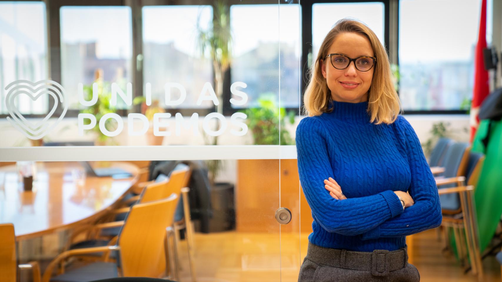 Carolina Alonso, Podemos Madrid "El votante de extrema derecha prefiere a Ayuso que a Vox"