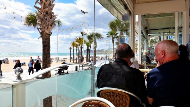 Un restaurante de Benidorm, en imagen de archivo.