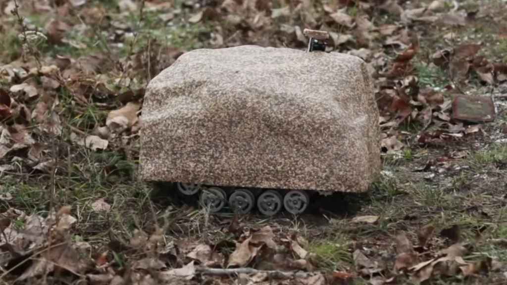 La 'piedra espía' rusa en acción.