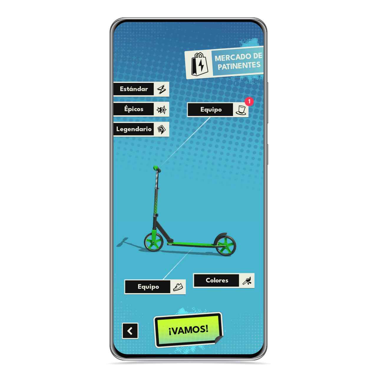 Personalization of the Touchgrind scooter