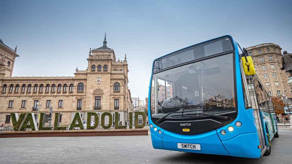 Imagen de uno de los autobuses eléctricos que Switch Mobility fabricará desde su planta de Valladolid