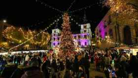 Toledo, el día de la inauguración de las luces navideñas.