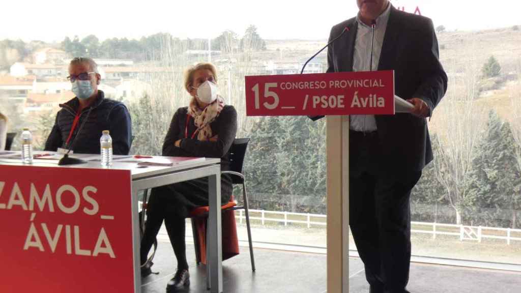 ICAL. Jesús Caro, reelegido como secretario general del PSOE de Ávila