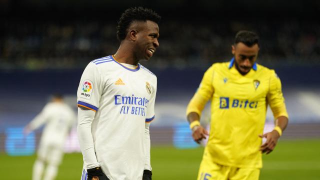 Vinicius, contra el Cádiz