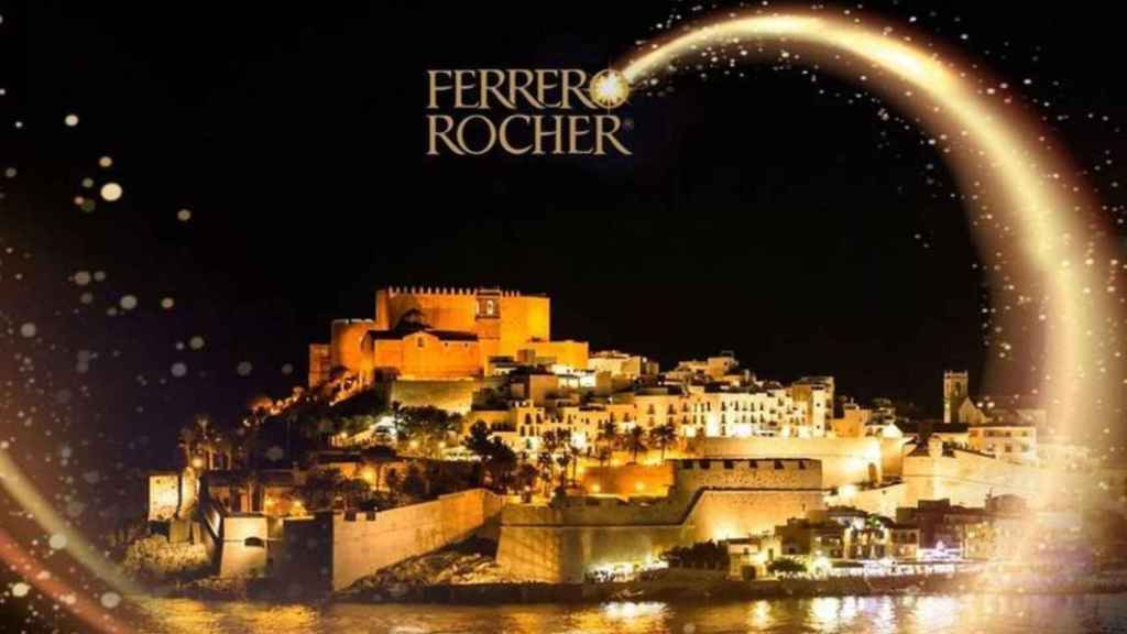 Ferrero Rocher ilumina Peñíscola