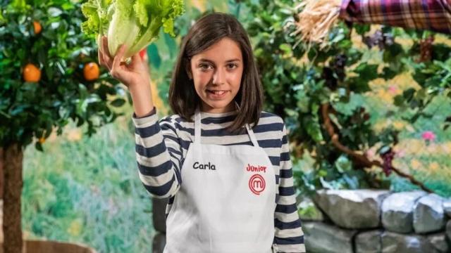 El Dalsy da suerte a Carla, la concursante de Castilla-La Mancha en MasterChef Júnior