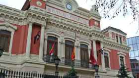 La fachada de la Diputación Provincial de Albacete en una foto del Digital de Castilla-La Mancha.