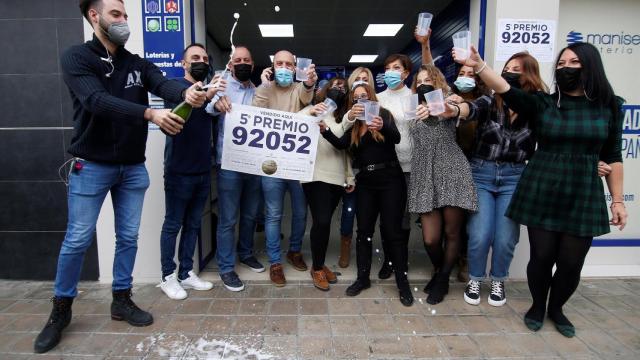 Uno de los primeros quintos premios que han caído en la Comunidad.