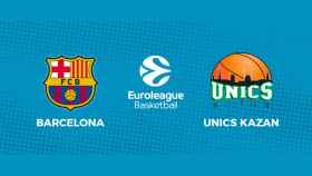 Barcelona - Unics Kazan: siga en directo el partido de la Euroliga
