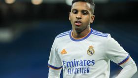 Rodrygo Goes, en un partido del Real Madrid de la temporada 2021/2022