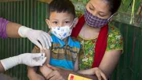 Campaña de vacunación de Unicef.