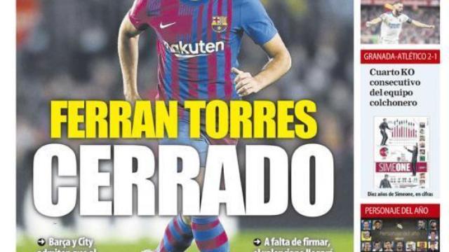 Portada Mundo Deportivo (23/12/21)