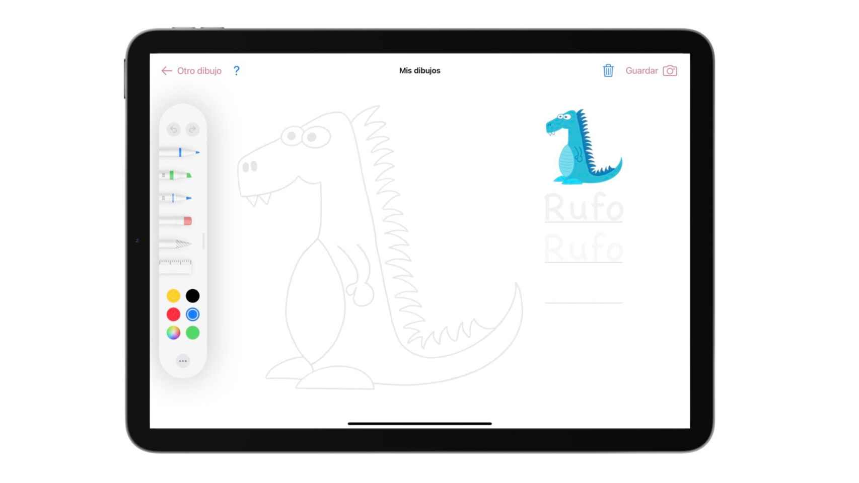 Esta aplicación gratuita de Apple ayuda a tus hijos a aprender a dibujar y  escribir en el iPad