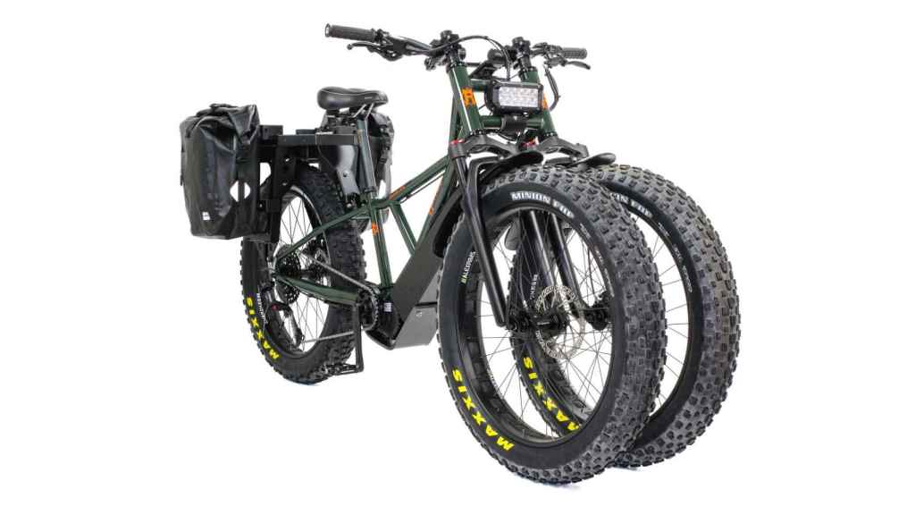 La bicicleta eléctrica de ruedas que acumula más energía para viajar por montaña
