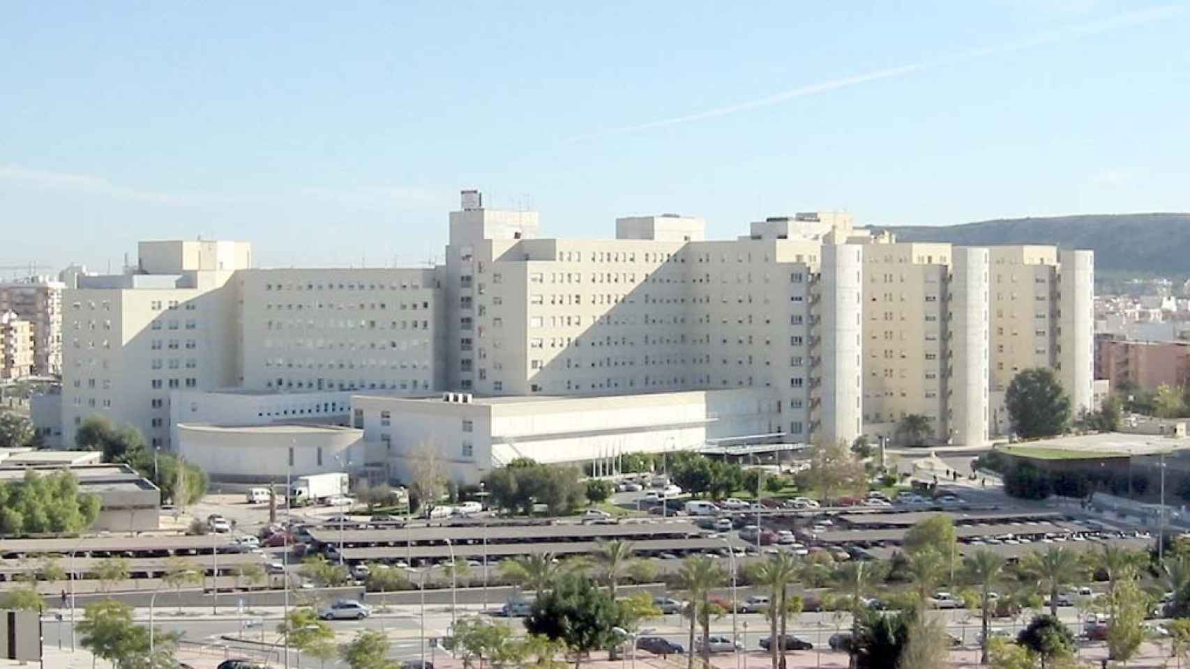 El Hospital General Universitario de Alicante, en imagen de archivo.