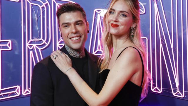 Chiara Ferragni y su marido Fedez en una imagen de archivo.