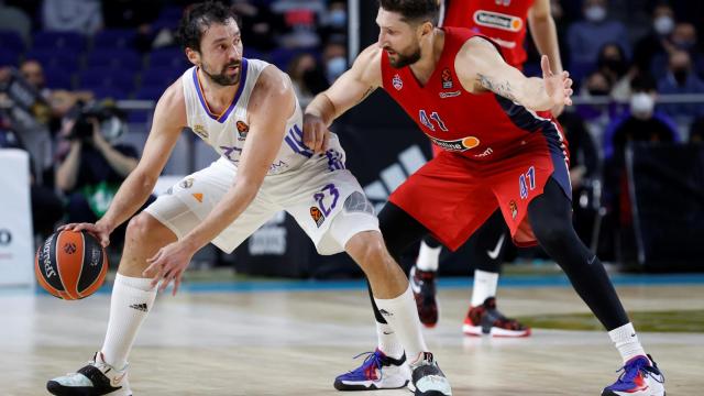 Sergio Llull, contra CSKA Moscú