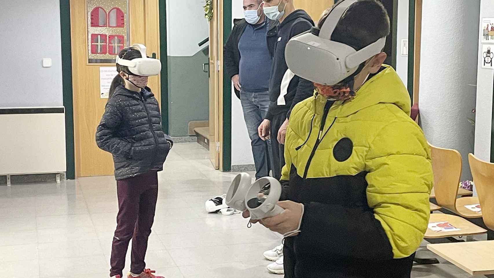 Juego de realidad virtual en Carbajosa de la Sagrada