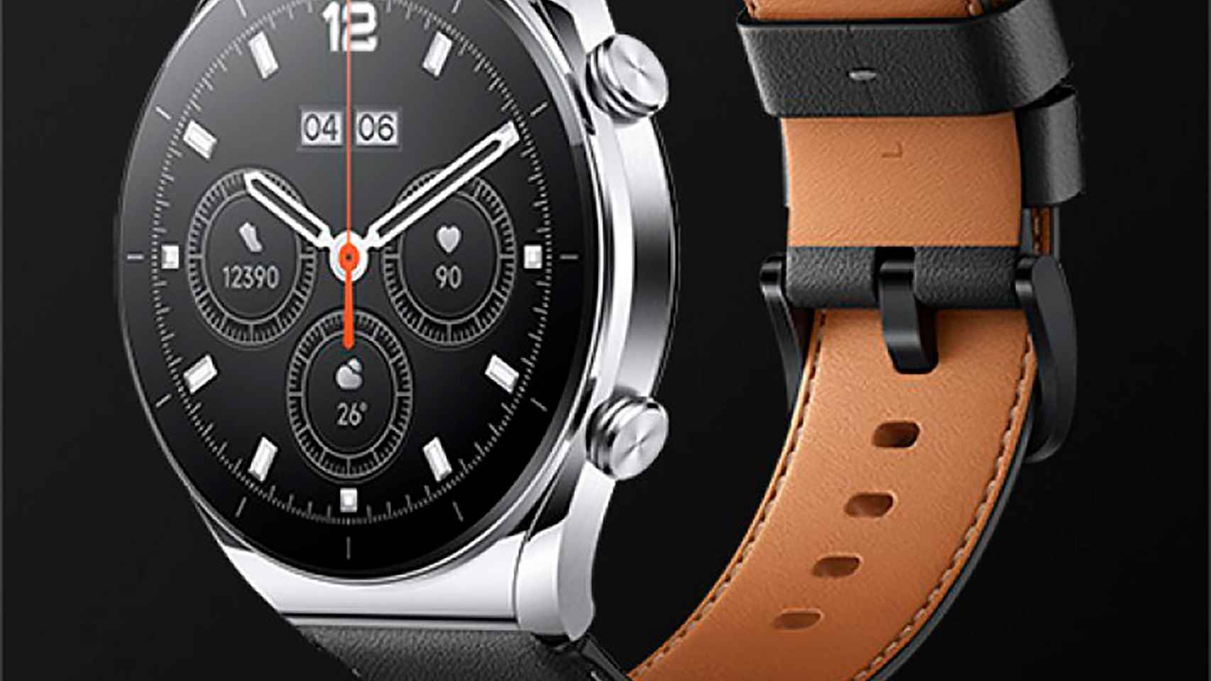 Smartwatch Xiaomi Watch S1 Pro Reloj Inteligente Color Negro/Marron