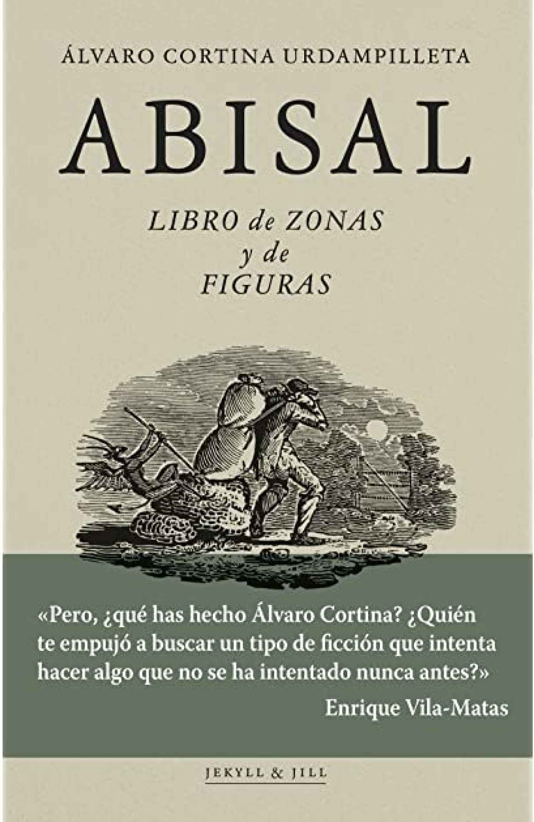 Portada de 'Abisal' de Álvaro Cortina Urdampilleta.