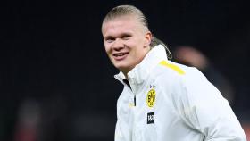 Erling Haaland, con el Borussia Dortmund