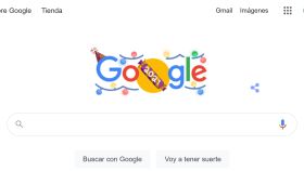 Google celebra la Nochevieja