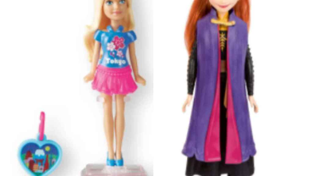 Mini Barbie y muñecas Frozen