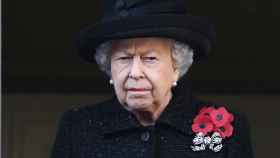 Isabel II durante una ceremonia en Londres.