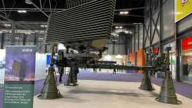 El radar Lanza 3D desarrollado por Indra en FEINDEF, la feria que engloba el sector de la defensa en Madrid