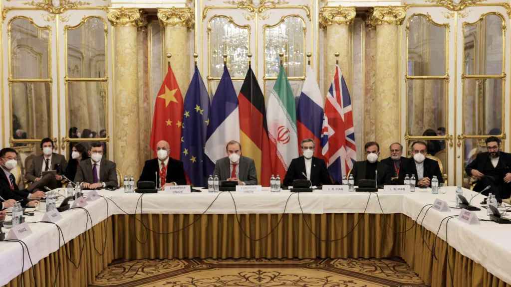 Imagen de la reunión del Plan de Acción Integral Conjunto que tiene lugar estos días en Viena.