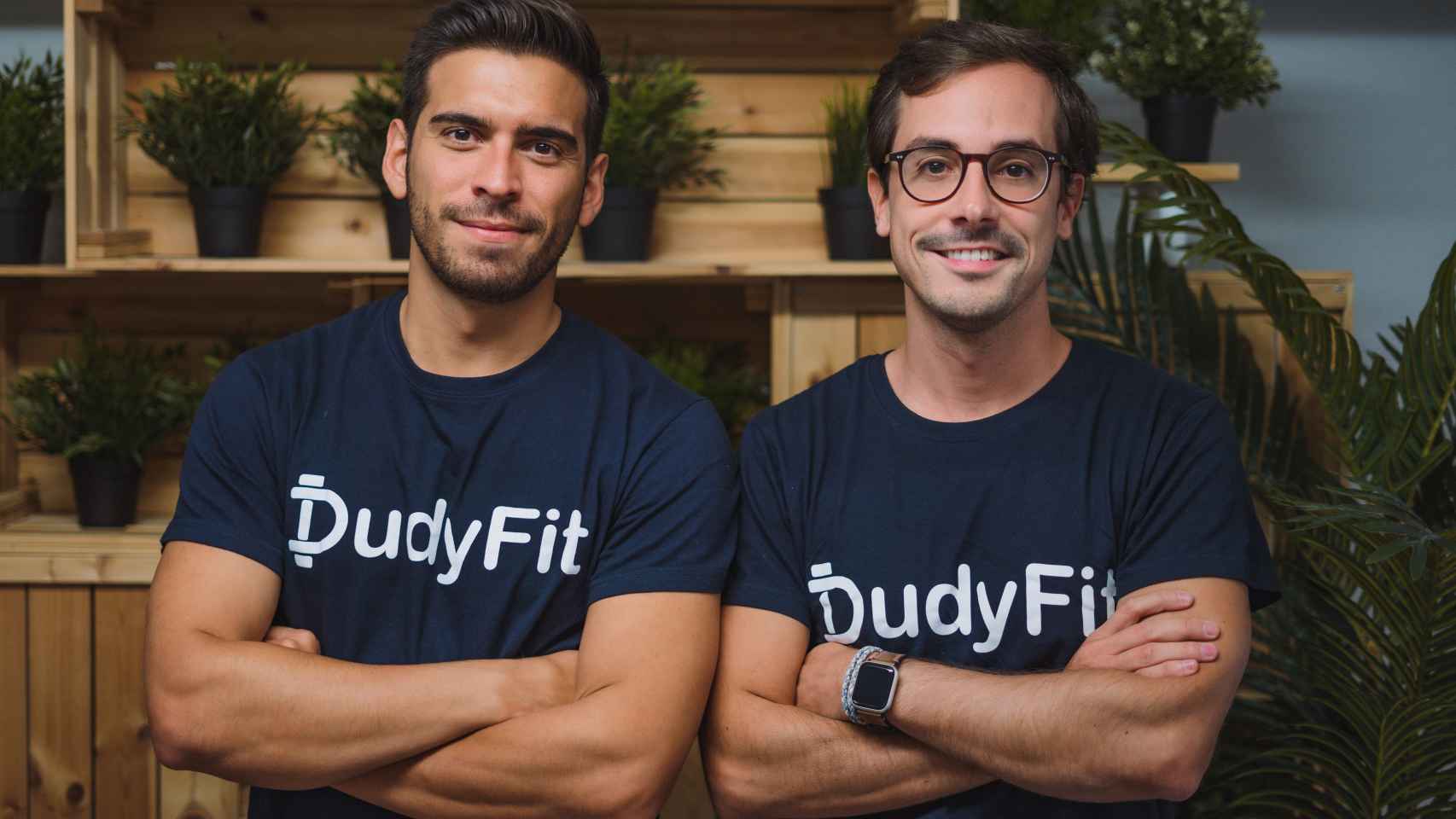 Javier Ortega y Mario Morente, fundadores de la startup Dudyfit.