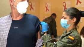 Los equipos militares ya refuerzan la vacunación en la Comunidad Valenciana.