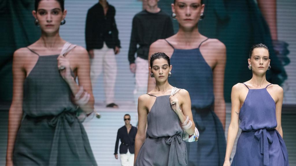Desfile de Armani.