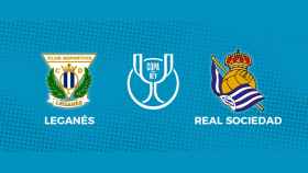 Leganés - Real Sociedad: siga el partido de la Copa del Rey, en directo