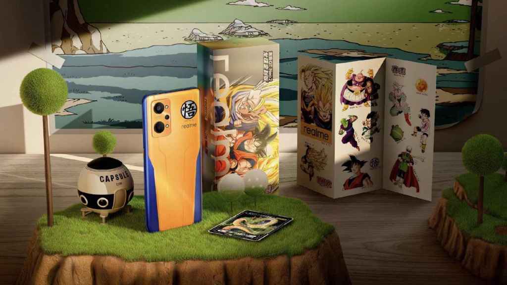 Realme GT Neo 2 Dragon Ball Edition con caja