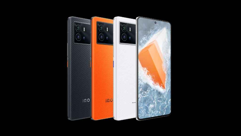 IQOO 9 in various colors