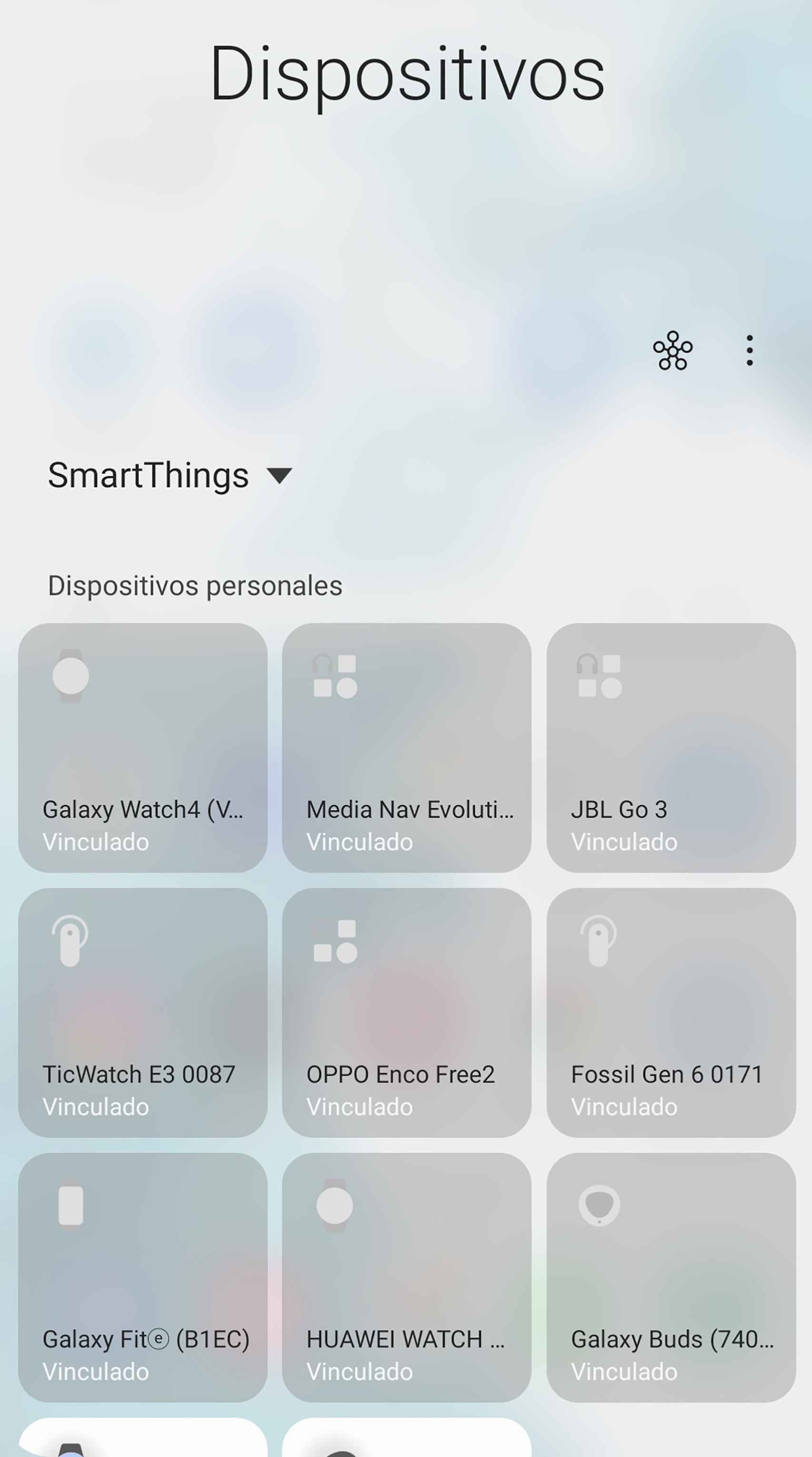 La interfaz de dispositivos conectados de SmartThings