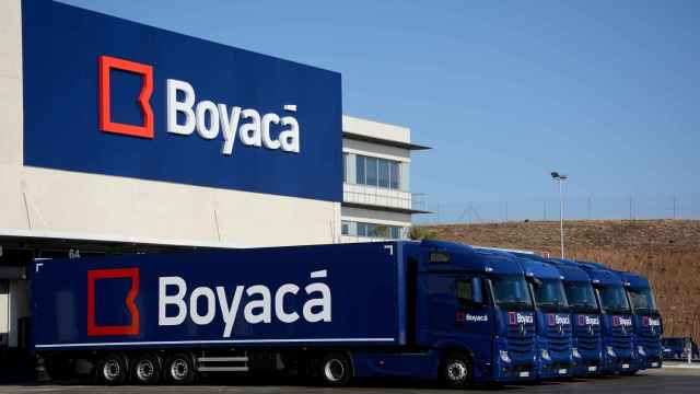 Camiones de reparto de Boyacá.