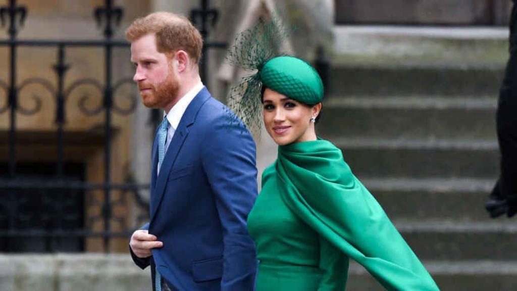 Meghan Markle and Prince Harry in a file image.