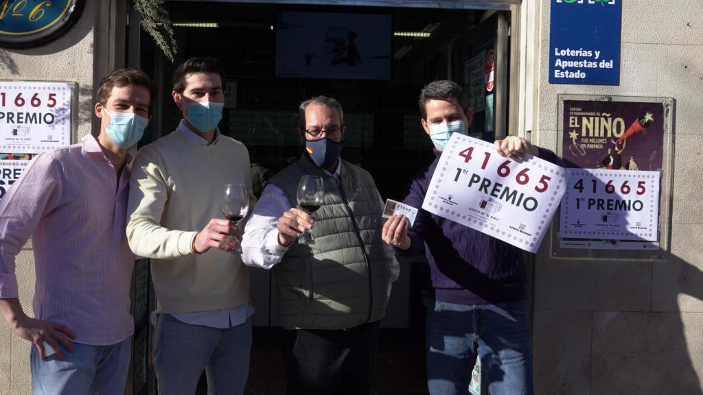 The Administration number 6 of Logroño, which has sold the first prize in its entirety.