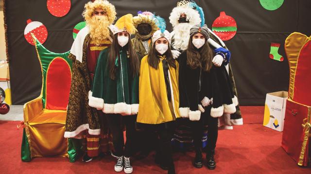 Mojados recibe a los Reyes Magos en una mágica noche hace un año