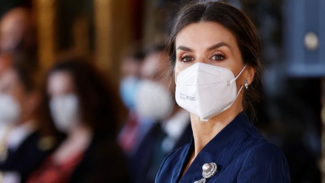 La reina Letizia en la Pascua Militar.