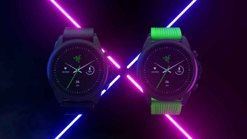 Razer y Fossil lanzan un reloj inteligente para gamers.