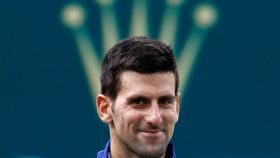 Novak Djokovic sonriendo