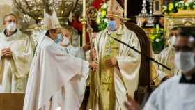 Monseñor Retana toma posesión en presencia del nuncio apostólico