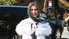 La princesa Basmah Bint Saud en la Semana de la Moda de Nueva York en el año 2013.