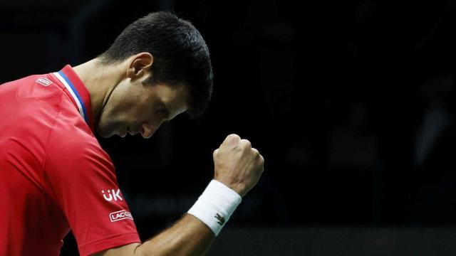 El tenista Novak Djokovic