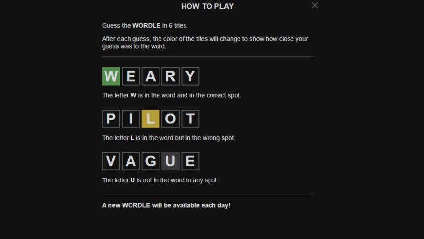 Así es Wordle, el juego que te reta a adivinar una palabra cada día y