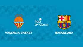 Valencia Basket - Barcelona: siga en directo el partido de la Liga Endesa